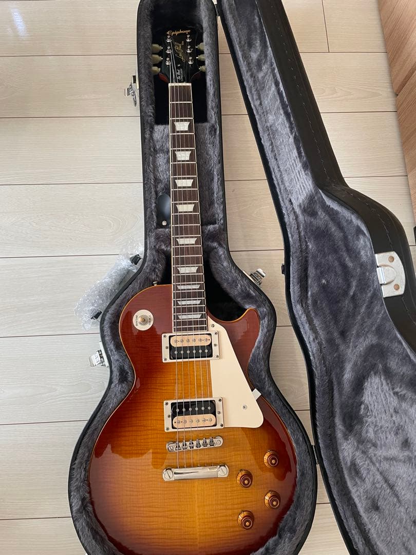 Epiphone レスポール ステンレスフレット Gibsonピックアップ