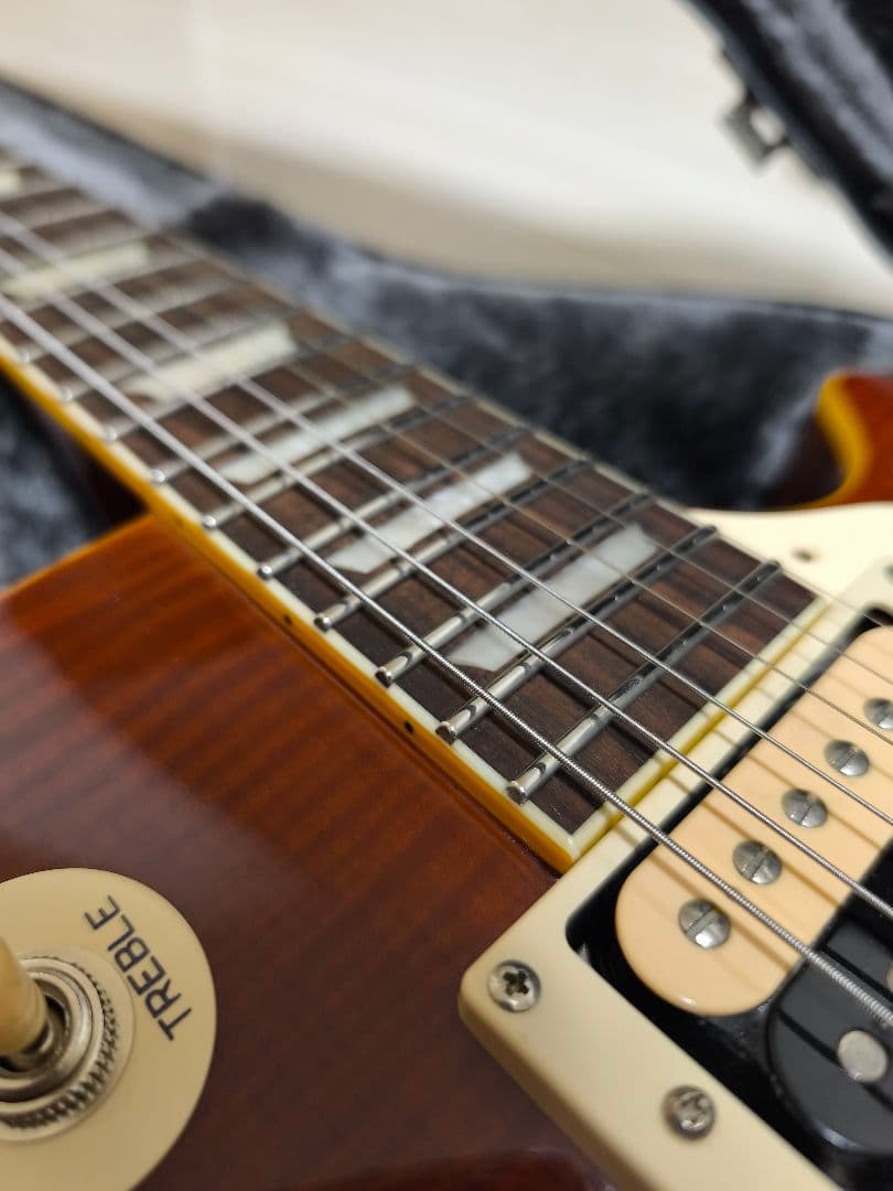 Epiphone レスポール ステンレスフレット Gibsonピックアップ