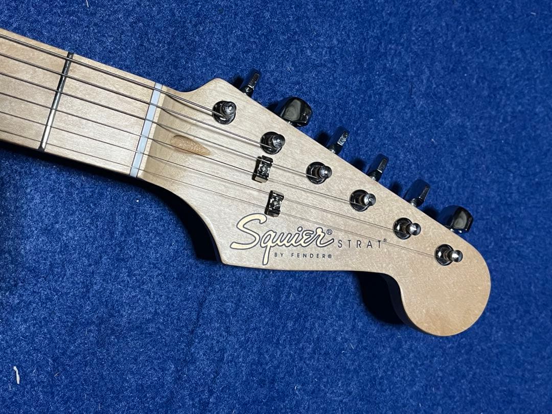 Squierエレキギター 21フレット　タバコサンバースト