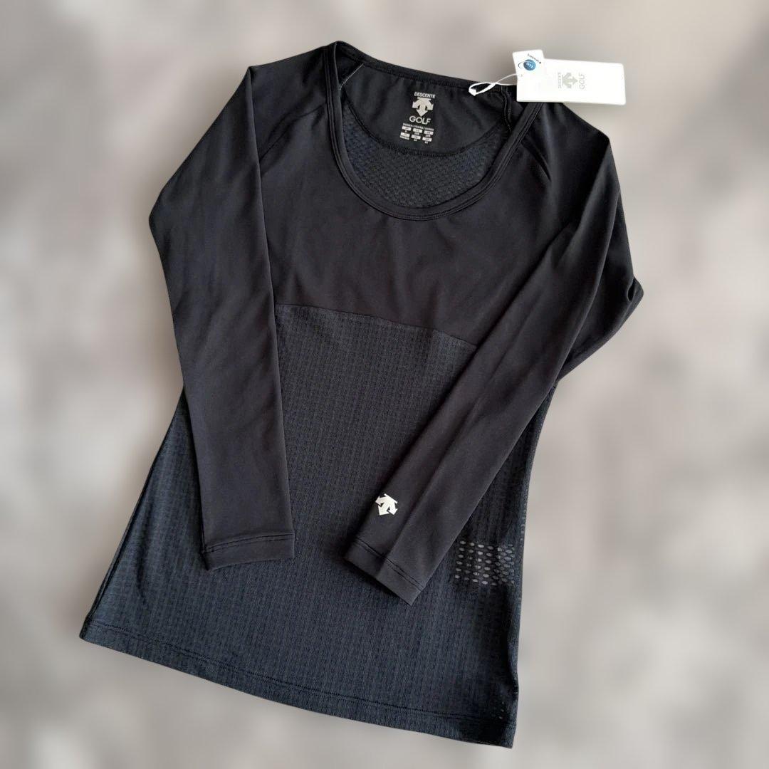 【新品タグ付】DESCENTE ♪ベーシックストレッチインナーシャツ S