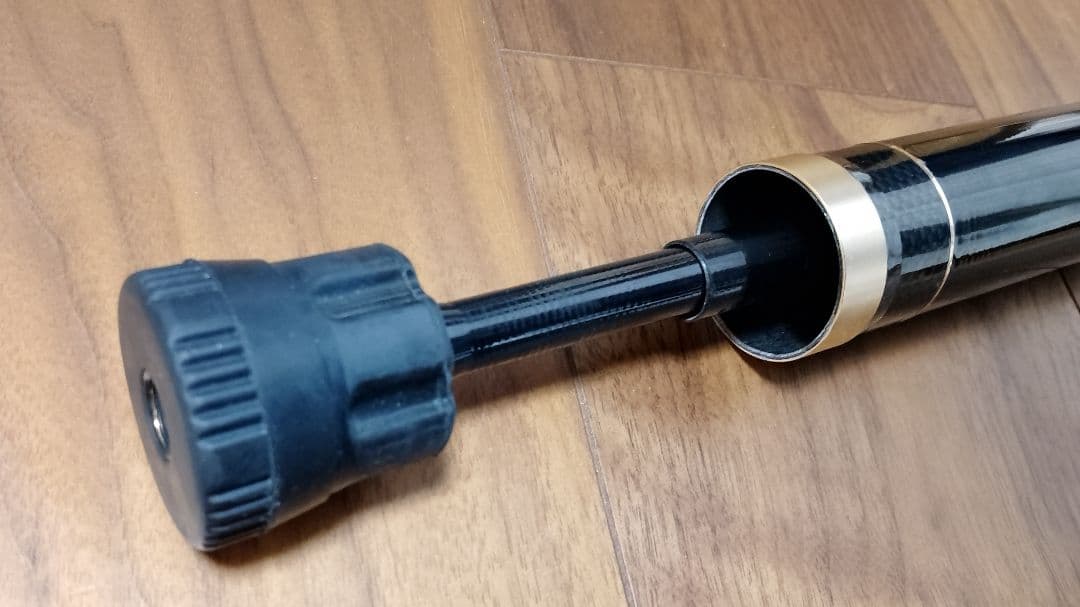 新品未使用　プロックス　玉ノ柄　小継　剛剣　SE　タモ　柄　ランディングシャフト