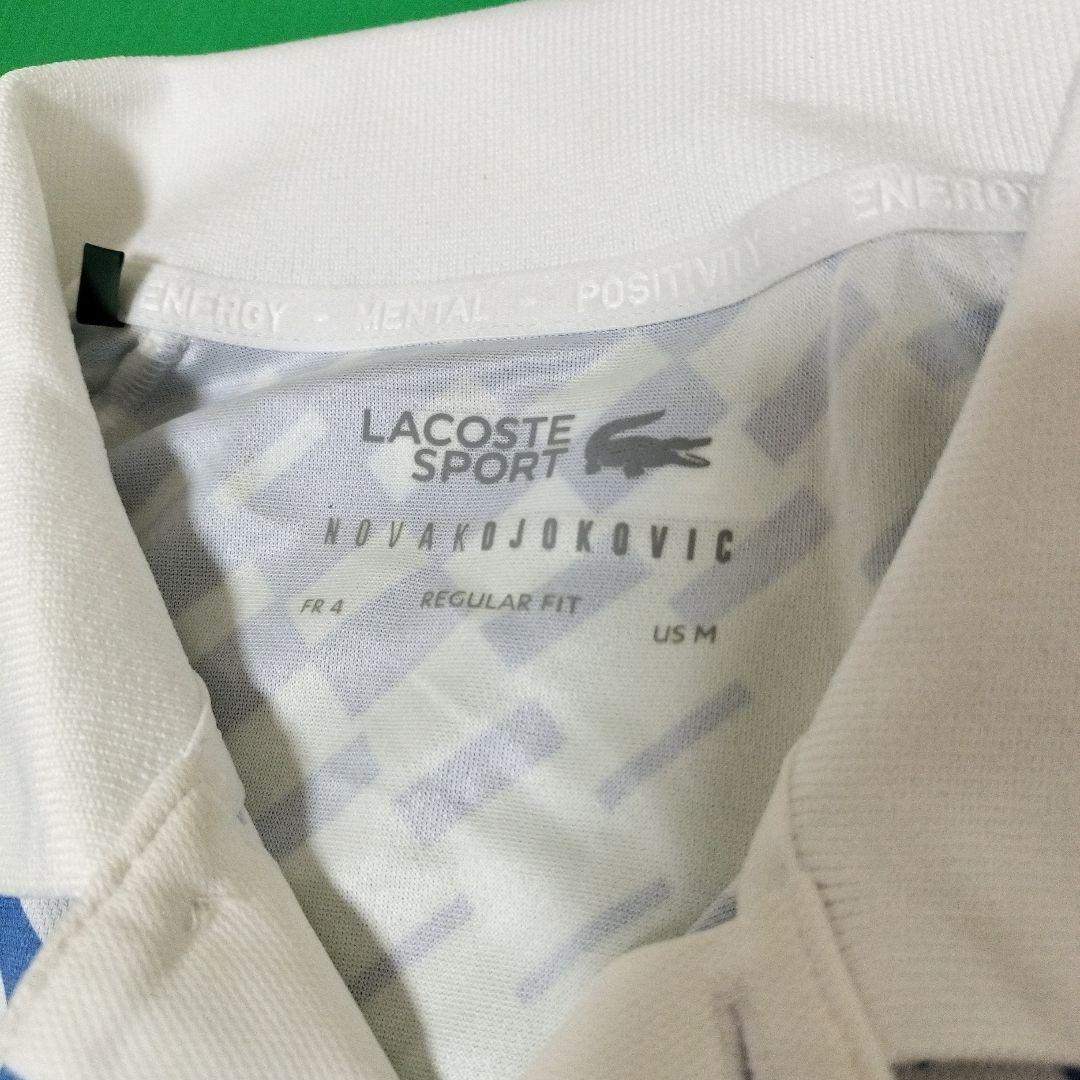 LACOSTE NOVAK DJOKOVIC ポロシャツ US Mサイド
