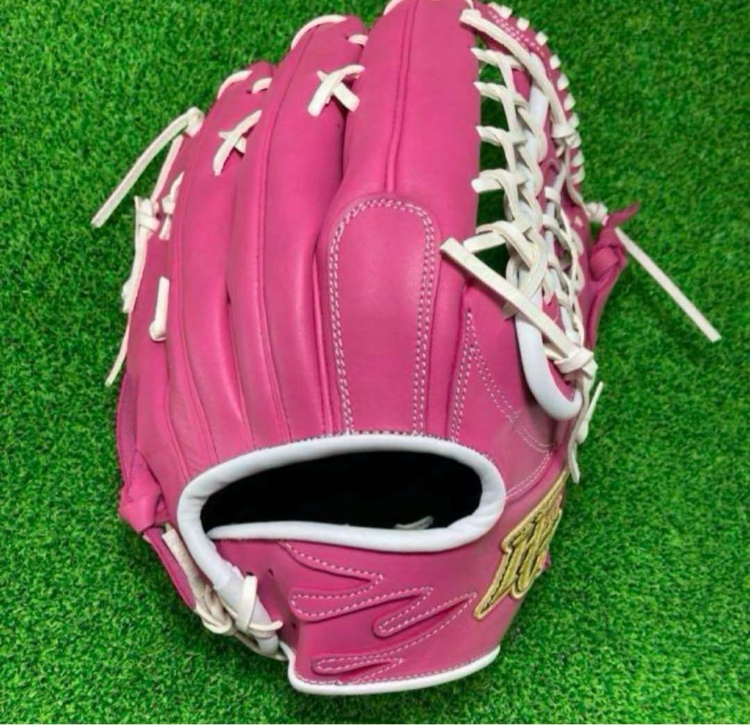ハイゴールド HI-GOLD 外野手用 硬式野球　外野 グローブ 右投げ 355