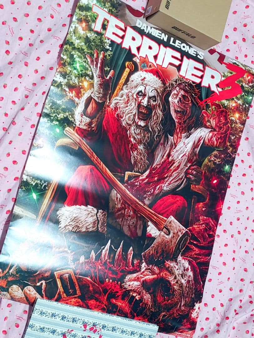 非売品ポスター テリファー3 聖夜の悪夢 TERRIFIER3 B2 2024年