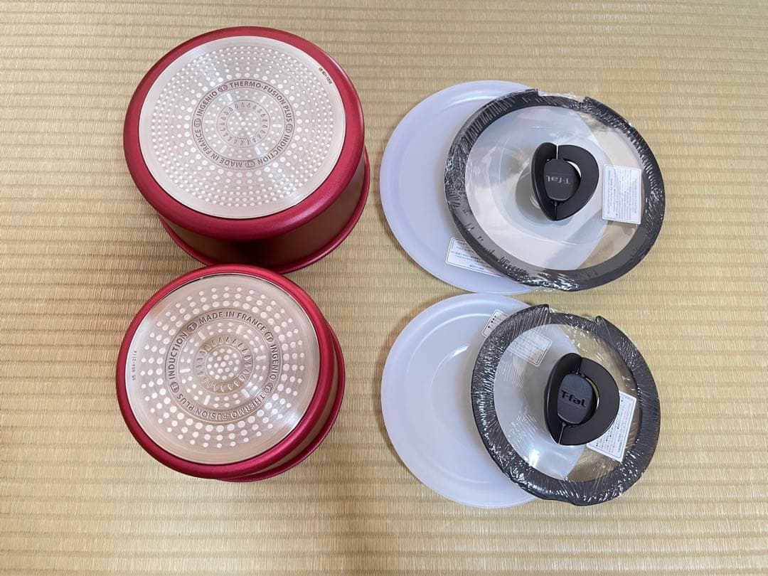 新品　ティファール　IHルージュ　アンリミテッド　ソースパン　6点セット