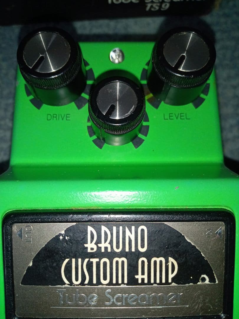 ギター BRUNO CUSTOM AMP MOD TS-9 TUBE SCREAMER