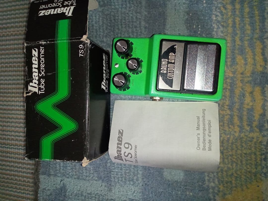 ギター BRUNO CUSTOM AMP MOD TS-9 TUBE SCREAMER