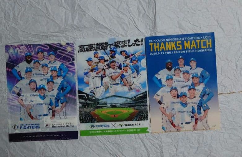 ファイターズ　ファンクラブ　リュック　ジャケット　しゃけまる　タオル　カレンダー