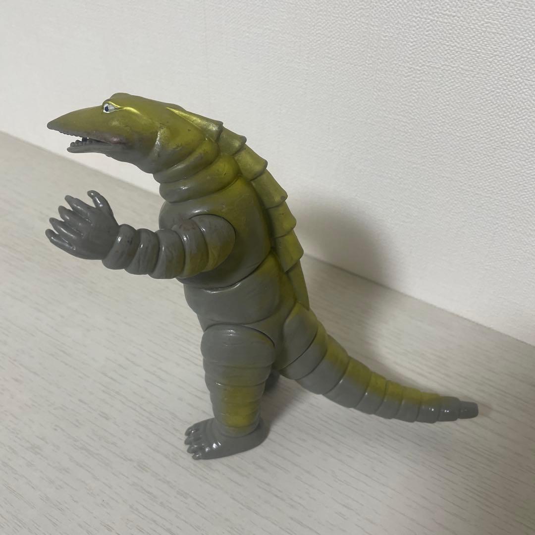 昭和レトロ43年前1983バンダイ日本製地底怪獣テレスドン ソフビ フィギュア