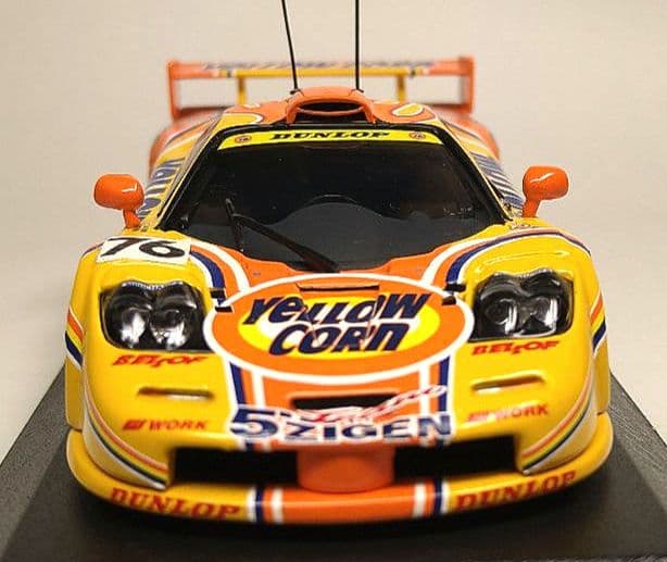 ★希少【ミニチャンプス】1/43 マクラーレンf1　GTR イエローコーン
