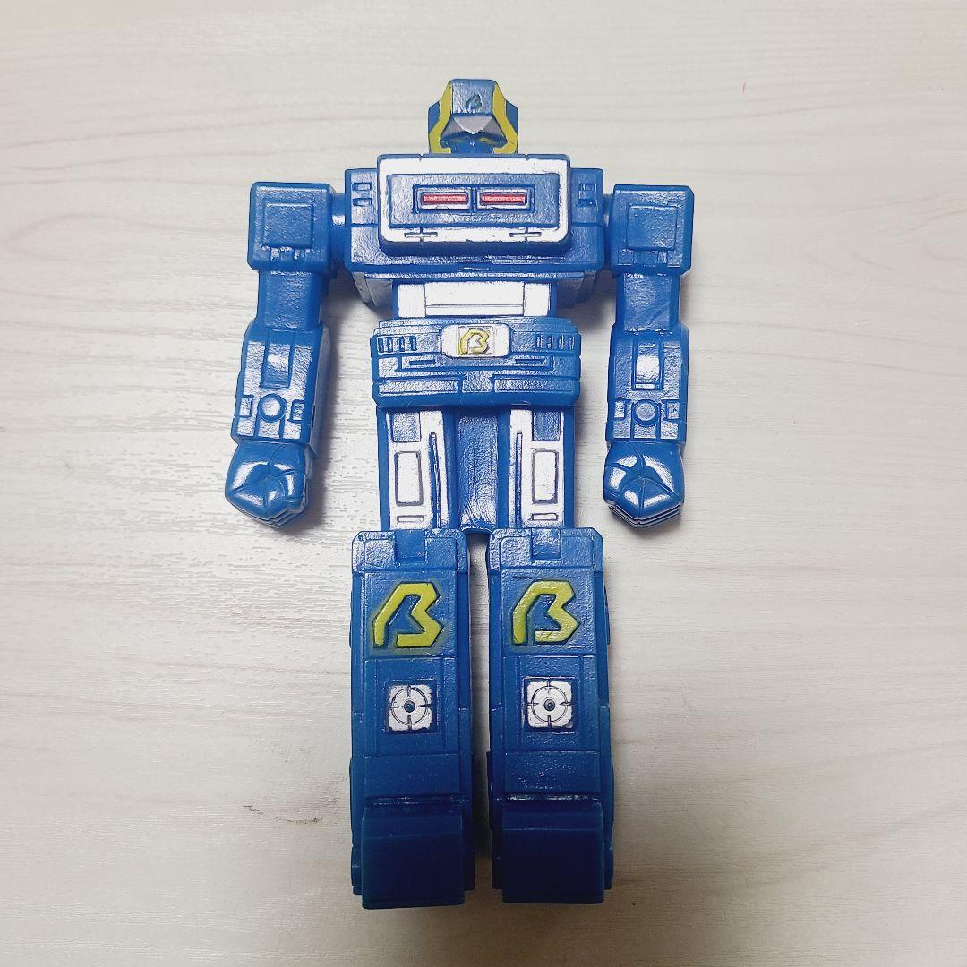 ポピー 光速電神アルベガス　αロボ　βロボ　ガンマロボ　1983年　当時物　3体