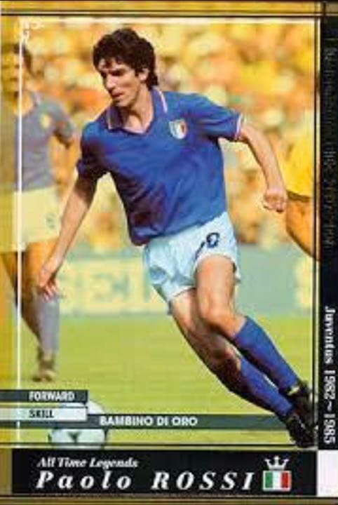 ユニフォーム　サッカーゲームシャツ　ワールドカップ　イタリヤ代表　ロッシ