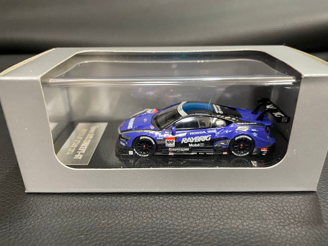 スーパー GT ホンダ NSX ブルー 青 1/64 ミニカー