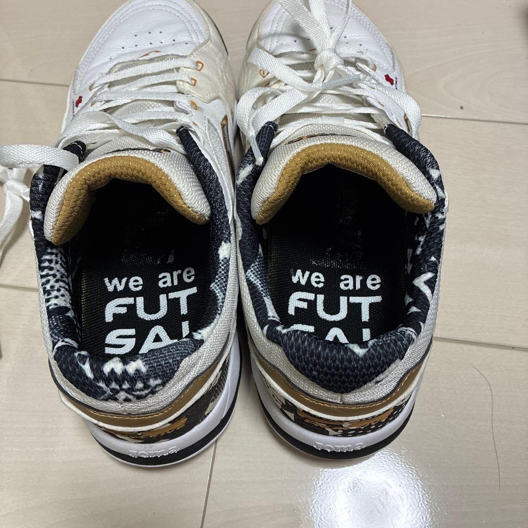 Joma FS Reactive 27cmホワイト ゴールド インドア