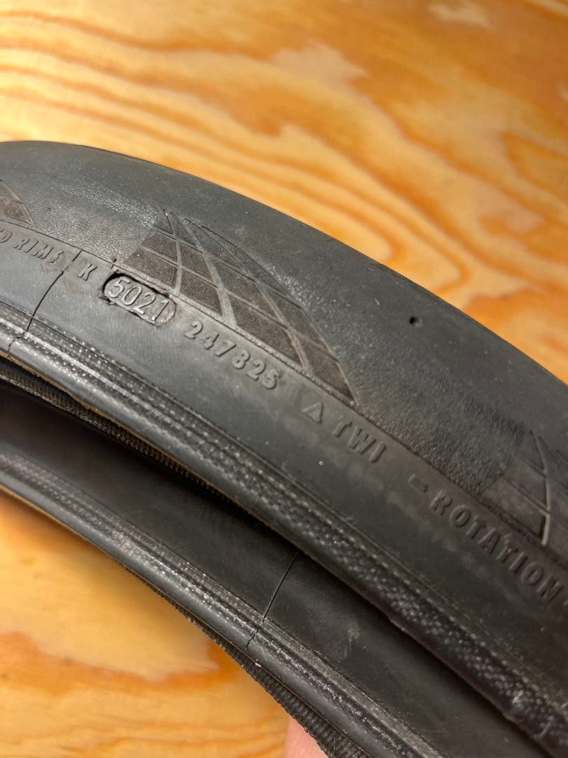 GP5000 700x32C 中古2本セット チューブ付き