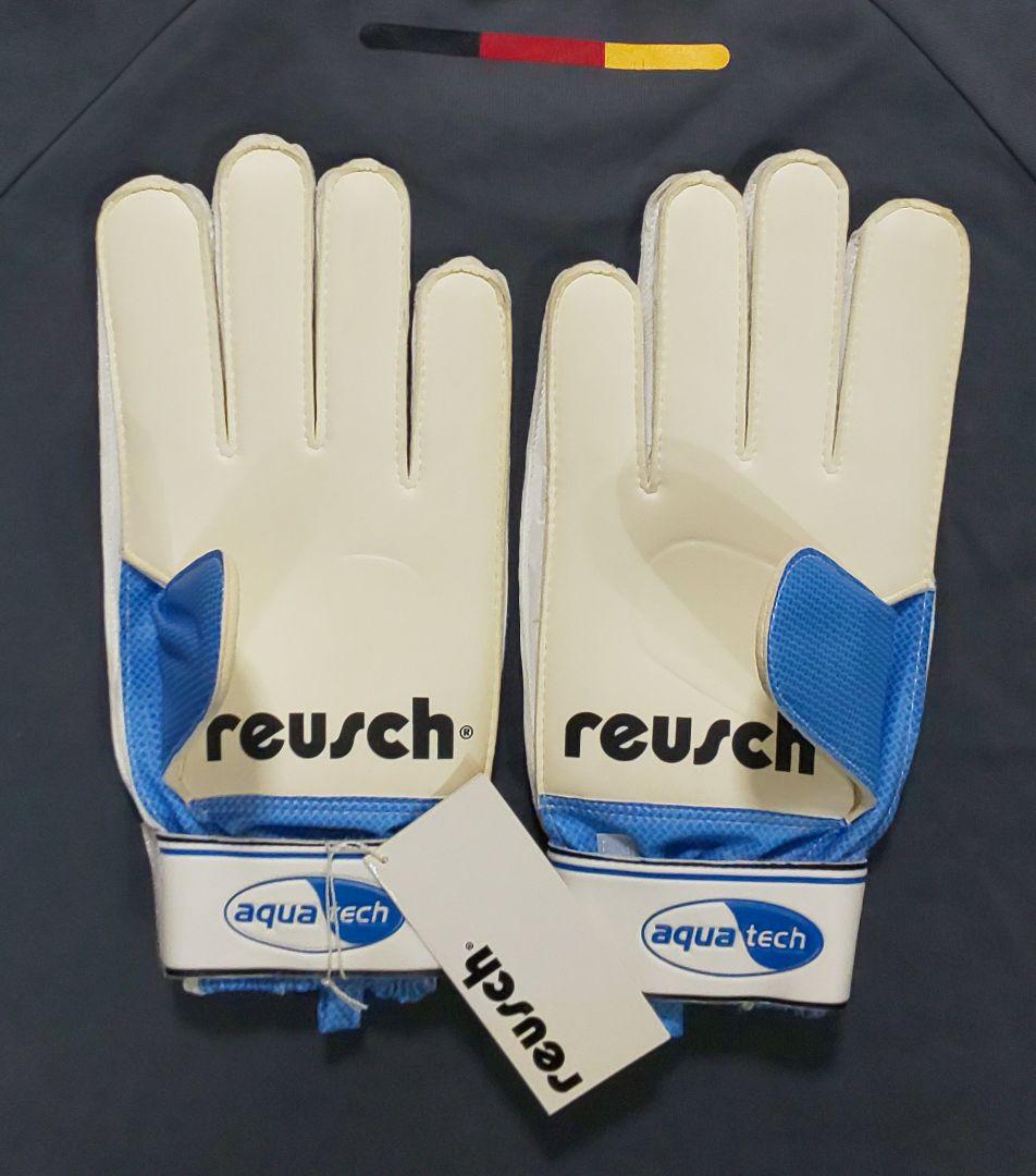 【希少 激レア】reusch ロイシュ ゴールキーパー グローブ 11号 アクア