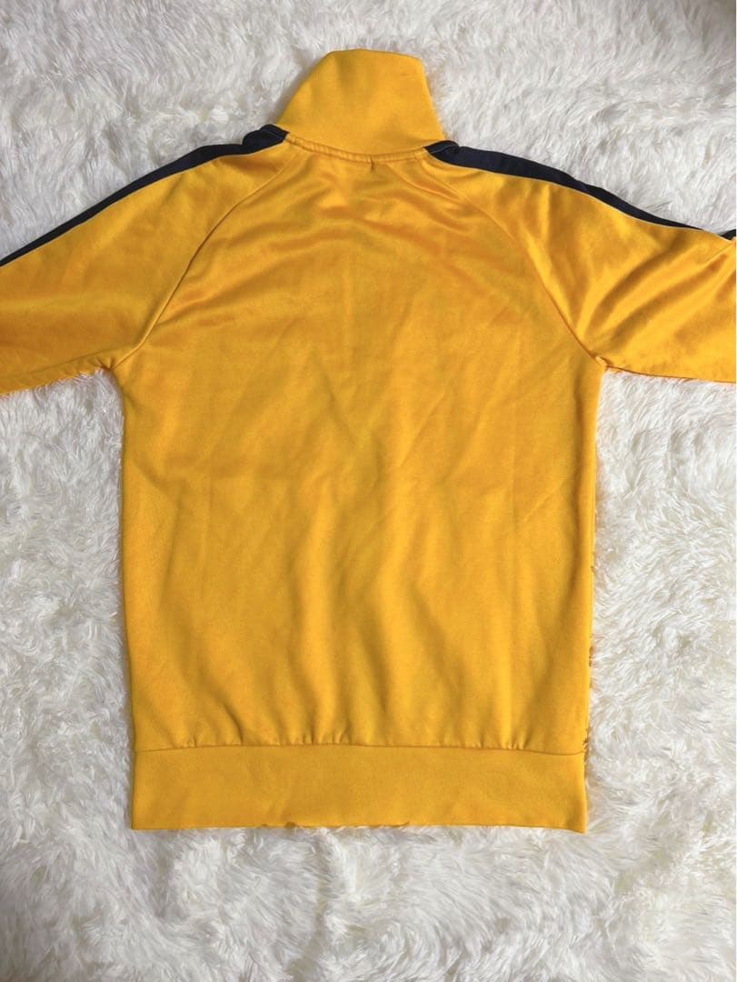 希少PUMA T7 トラックジャケット ワンポイントロゴ イエロー