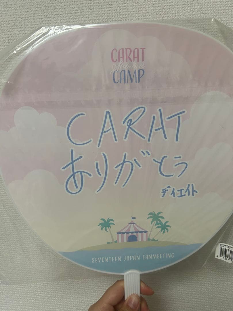 ディエイト ミョンホ ミンハオ カラットキャンプ ファンミーティング　うちわ
