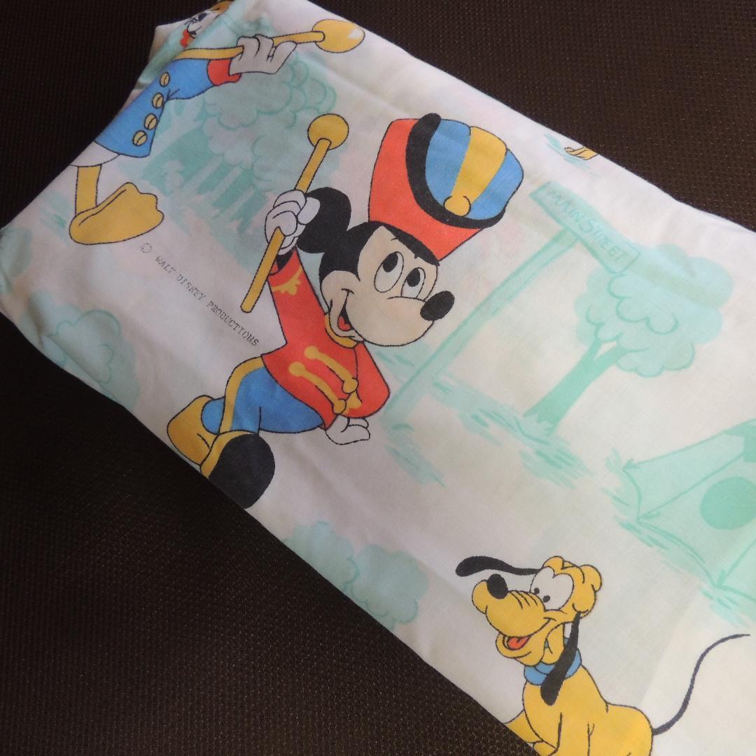 【ビンテージシーツ⑥】ディズニー　ミッキー　ミニー　レア　シーツ