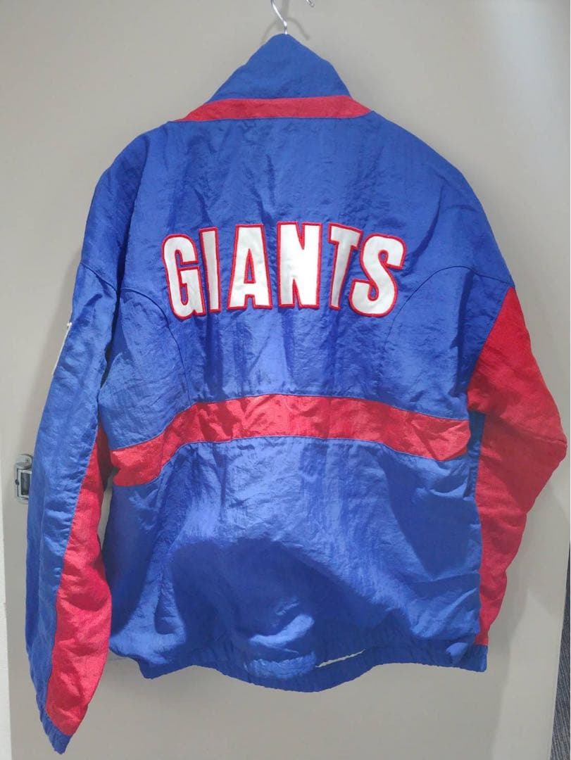 NFL·ニューヨーク·ジャイアンツ·ジャケット　M　青×赤