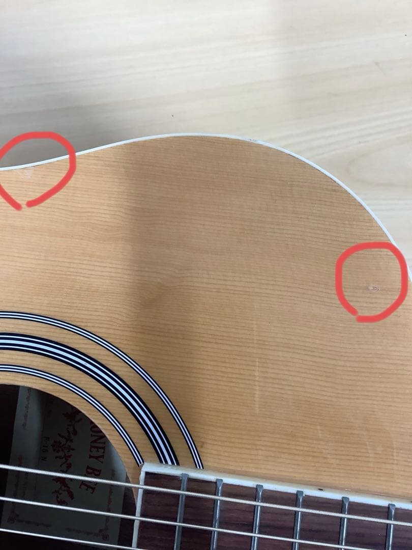 HONEY BEE アコースティックギター F-15N（★）