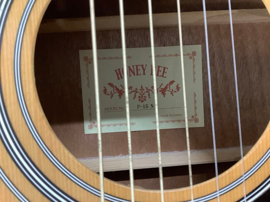 HONEY BEE アコースティックギター F-15N（★）
