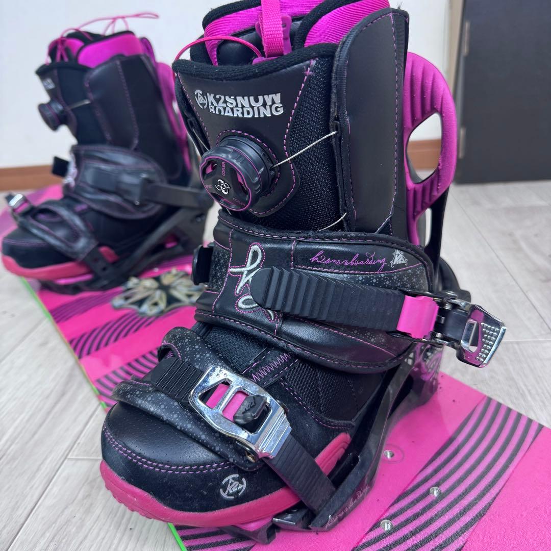 K2 レディース スノーボード 4点セット 138cm ブーツ23cm