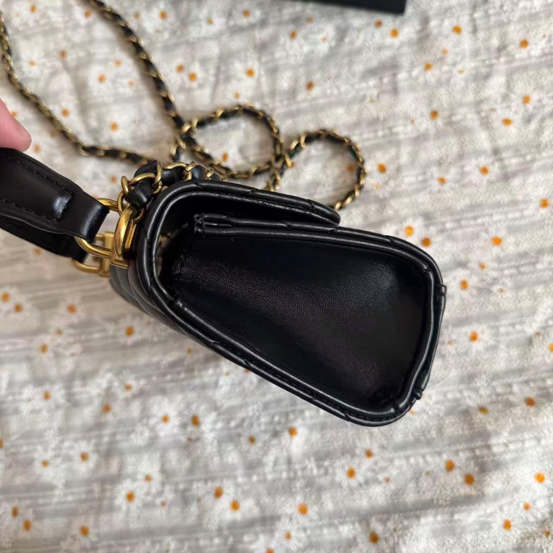 CHANEL ノベルティ ミニバッグ チェーンショルダーバッグ ブラック