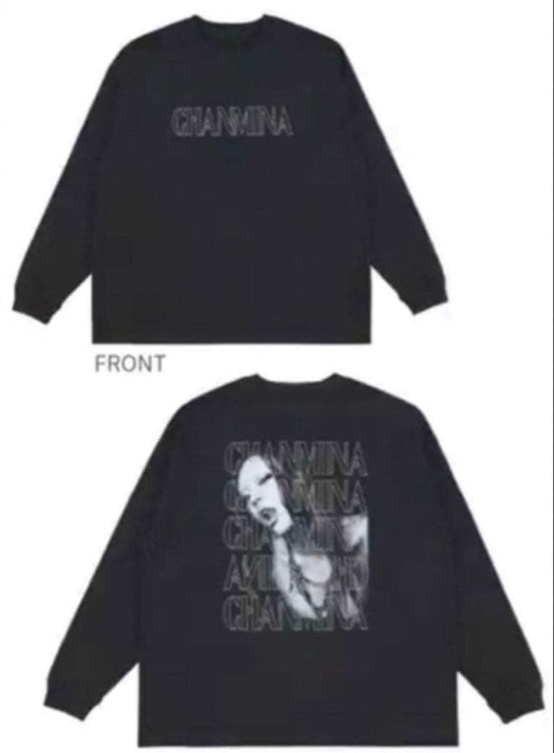CHANMINA ちゃんみな　ロングスリーブTシャツ　Lサイズ