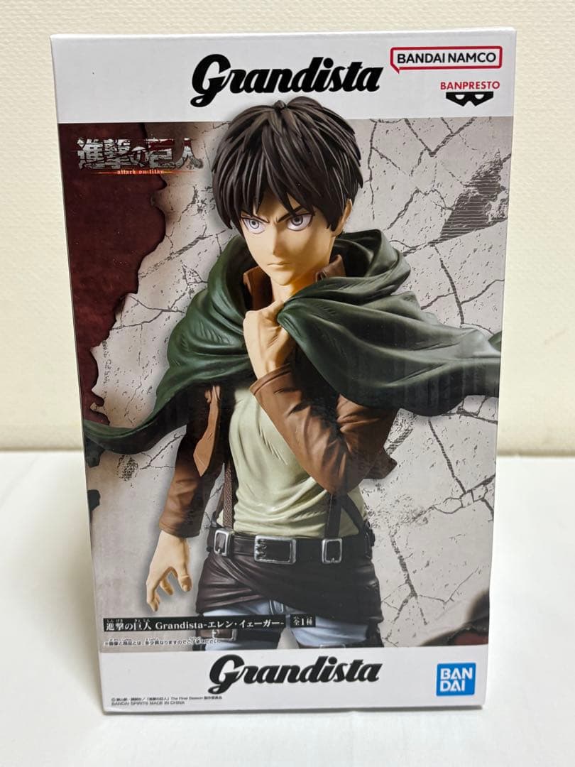【進撃の巨人】エレン　フィギュア　缶バッジ　クリアポスター　他グッズ　22点