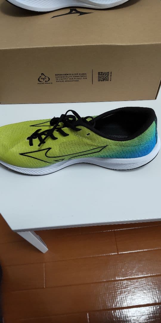Mizuno DUAL FLASH 27.0cm イエロー/グリーン