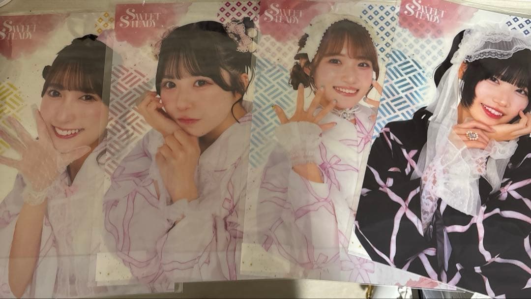 SWEETSTEADY すきくじ クリアファイルコンプリート