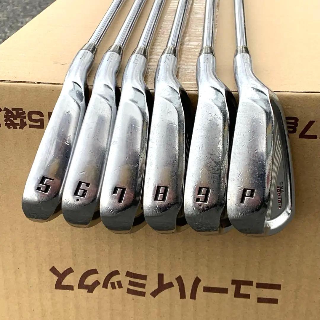 メ*7様 ツアーステージ　X-BLADE X703 アイアンセット 6本