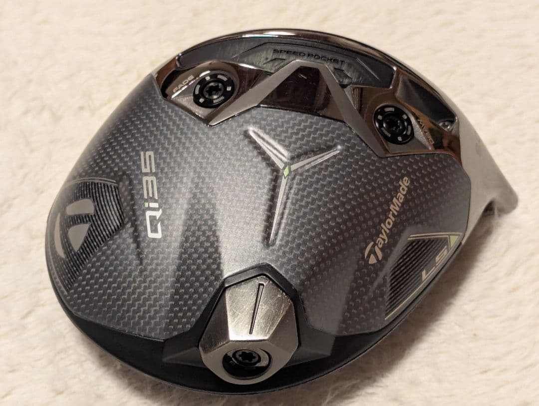 TaylorMade QI35 LS 9° ドライバー ヘッドのみカバー付き