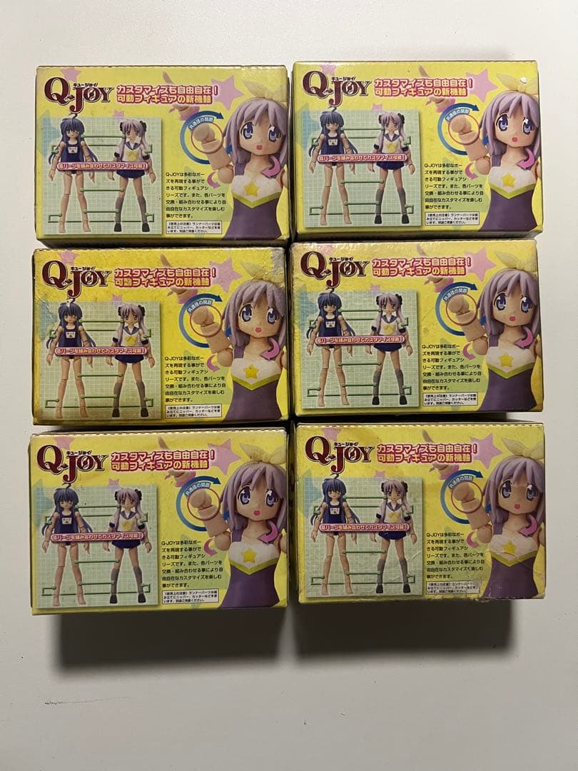 らき☆すた」のフィギュアシリーズ「Q-JOY」です。﻿