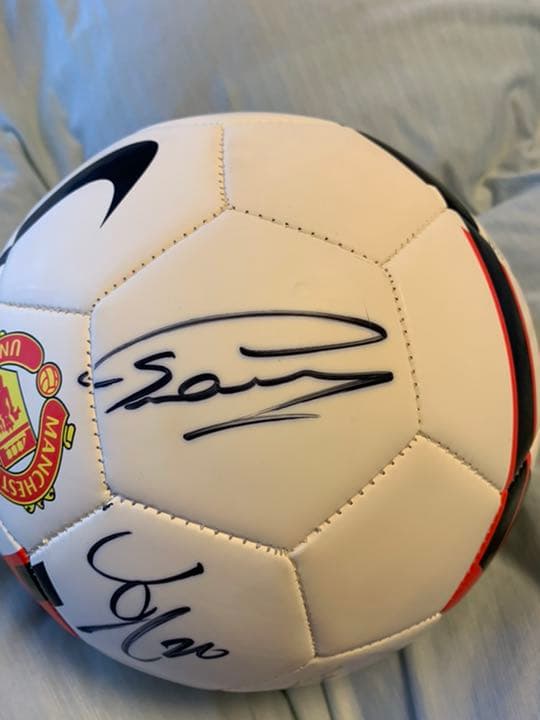 マンチェスターユナイテッド サッカーボール 香川・キャリック・スモーリング