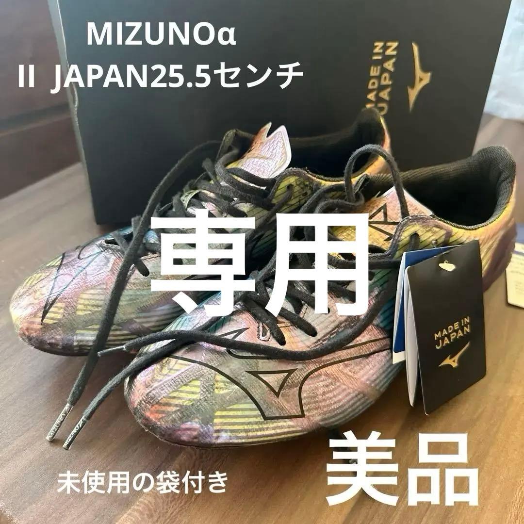 MIZUNOアルファll JAPAN 25.5センチ