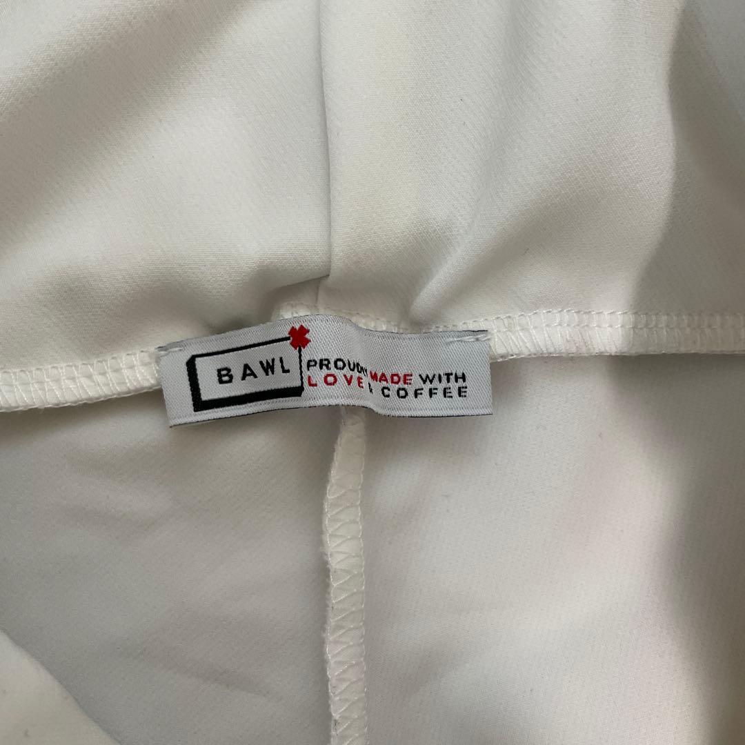 BAWL ホワイト ジョガーパンツS