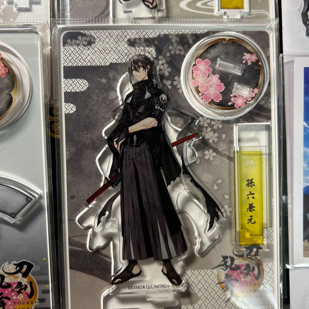 刀剣乱舞STORE アクスタ 孫六 通常 戦闘 内番 軽装 きつね装備