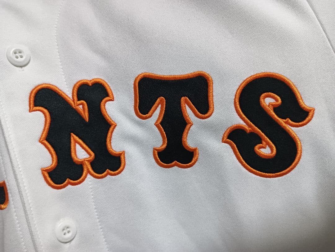 アンダーアーマー 読売ジャイアンツ 亀井善行 刺繍ユニフォーム Lサイズ