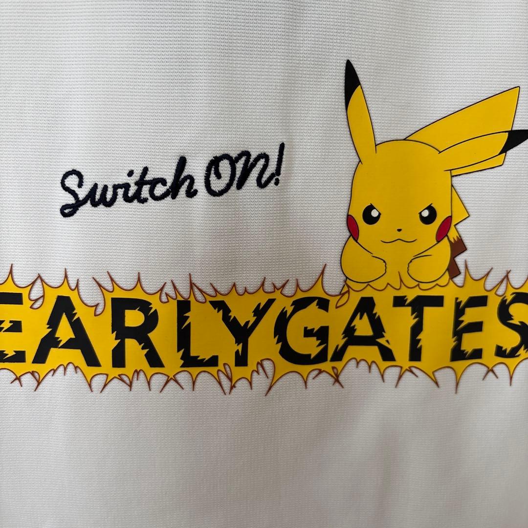 値下げ❗️新品未使用‼️パーリーゲイツ×ポケモンコラボ　半袖ポロシャツ　Lサイズ