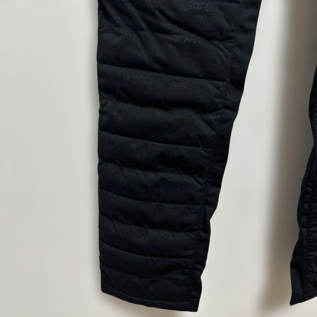 美品 ニューバランスゴルフ 中綿パンツ 黒 サイズ3 メンズ NBロゴ 撥水