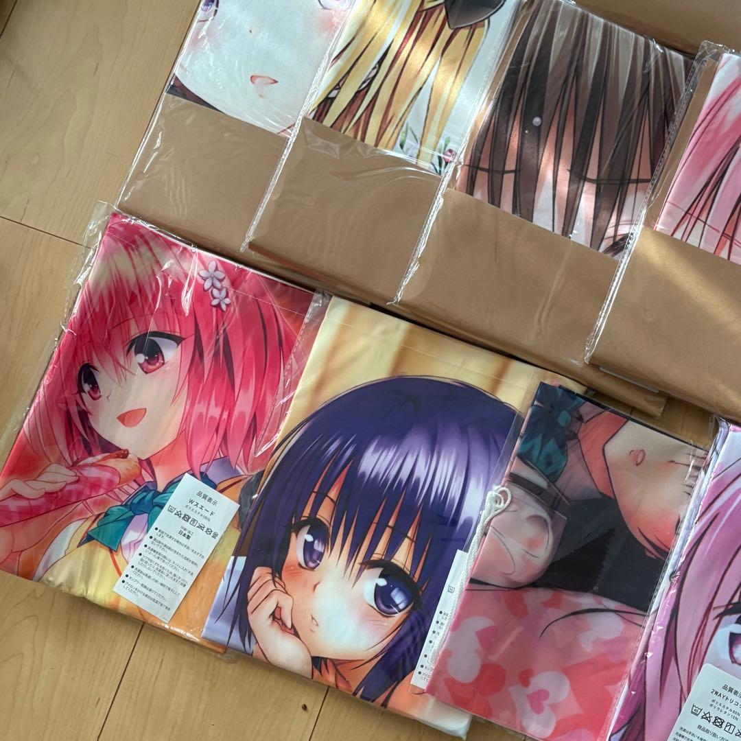 【14枚セット】萌えタオル10、抱き枕カバー1、タペストリー3 アニメ 美少女