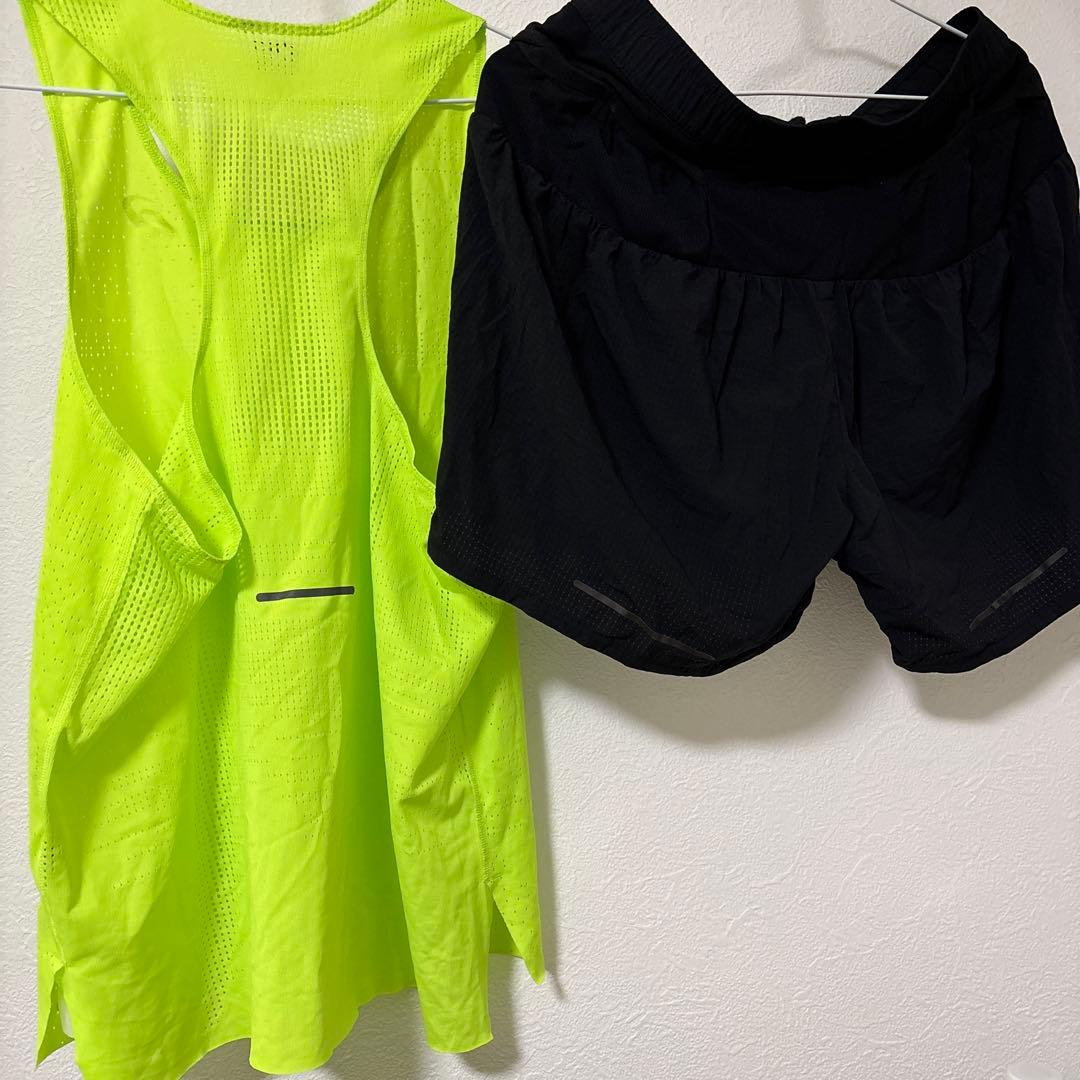 アシックス asics シングレット&ランパン 上下セット