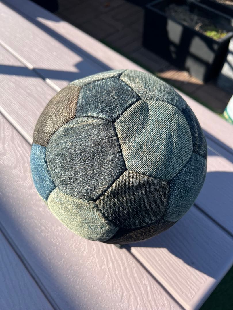 【限定品】EDWIN ×SFIDAコラボ　限定デニム フットサルボール
