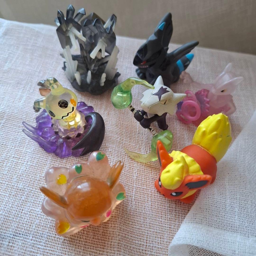ポケモンフィギュアセット　リーメント　指人形