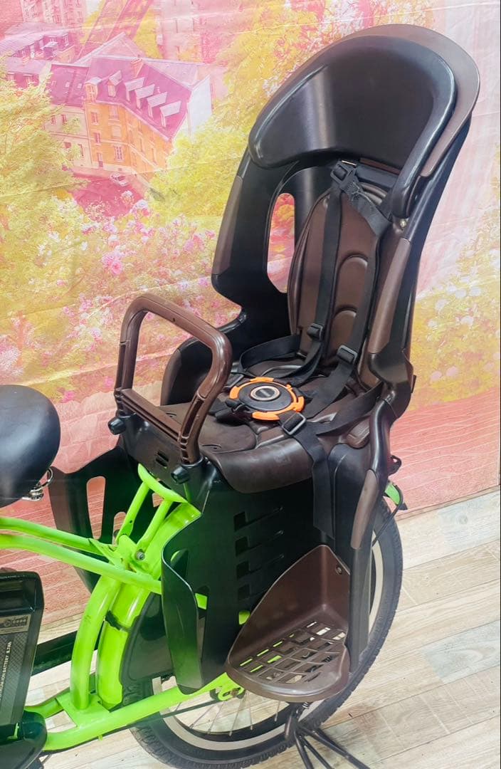 ZK3496 電動自転車 ヤマハ パスバビー 子供乗せ 20インチ 送料無料
