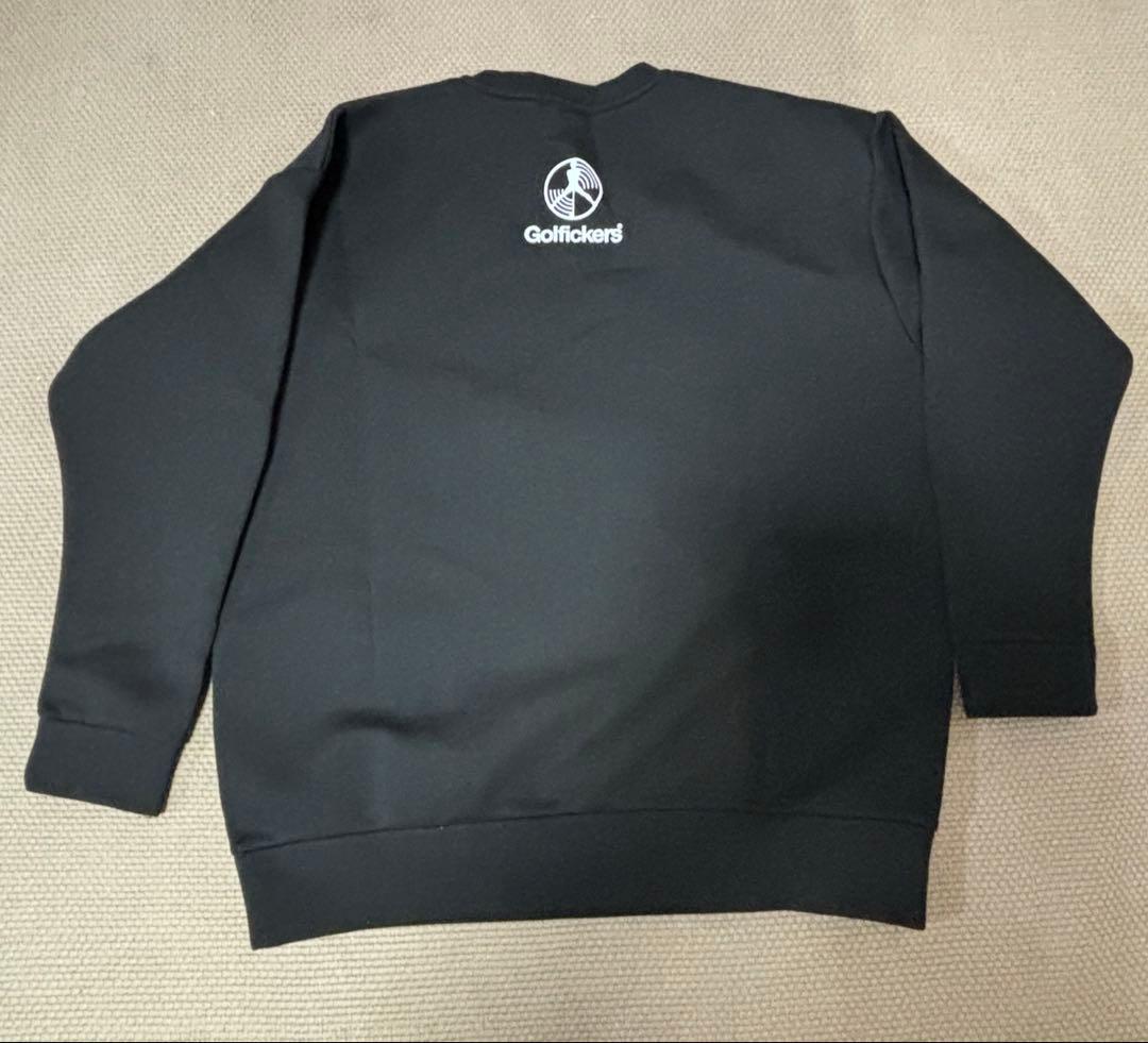 Golfickers（ゴルフィッカーズ）スポーツ・ミックス・スウェット　黒　XL