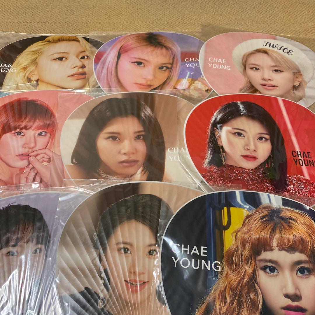 TWICE チェヨン　うちわ　26枚まとめ売り　セット　グッズ