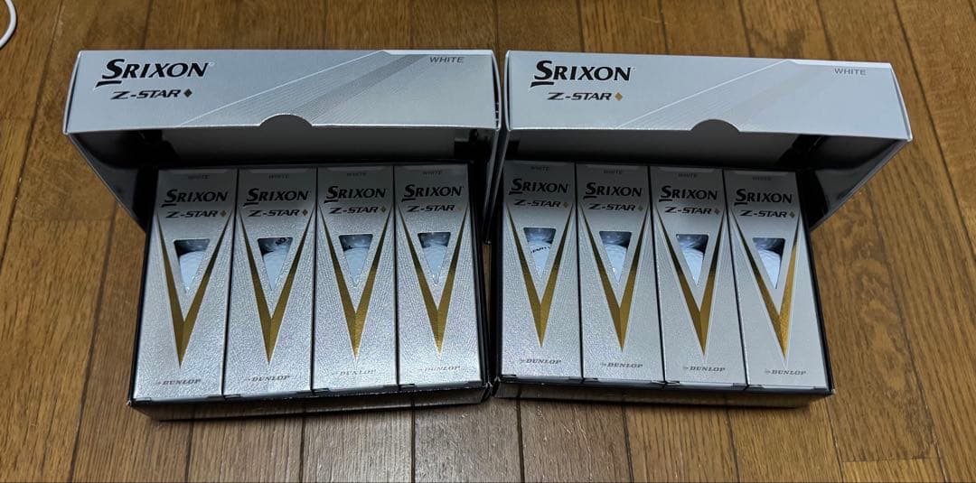 Srixon Z-STARダイヤモンド ホワイト 2ダース（24個） 2023年